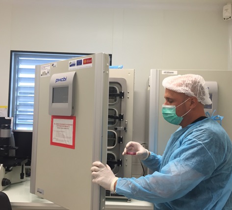 Romain Desprat de l’Unité Inserm