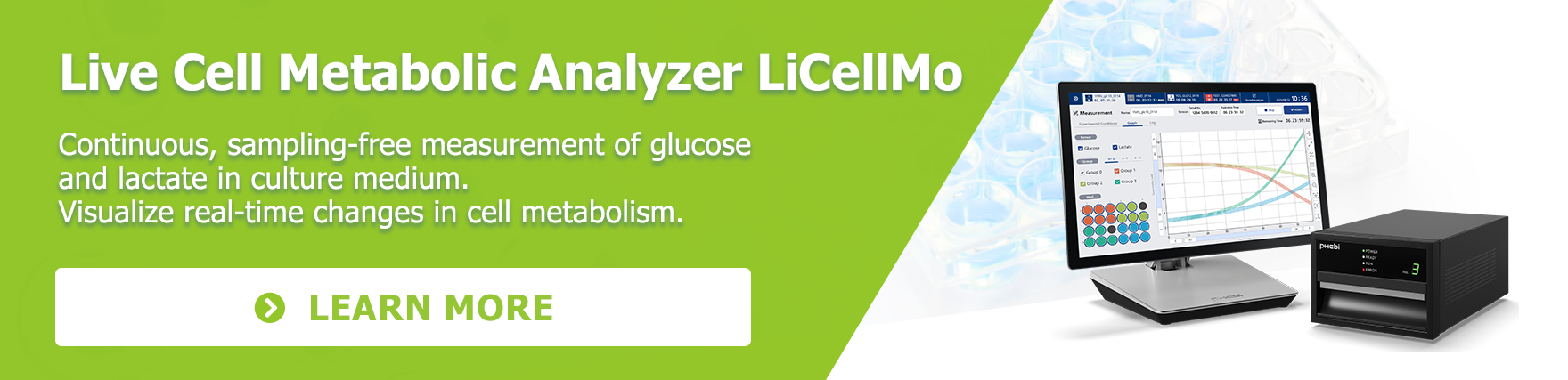 Live Cell Metabolic Analyzer LiCellMo