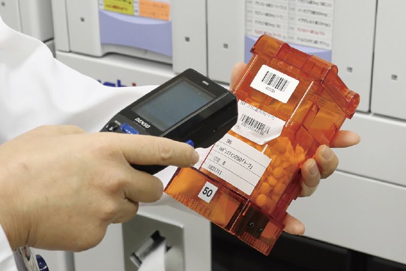 安心安全を支える薬剤補充監査機能