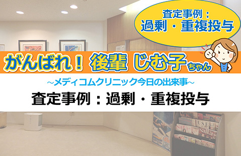 査定事例：過剰・重複投与