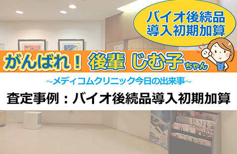 査定事例：バイオ後続品導入初期加算