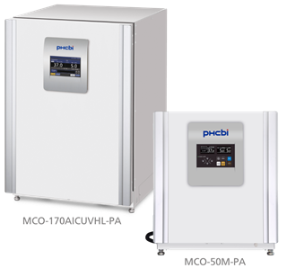 VIP ECO ultra-low freezer with lady looking at a biological sample